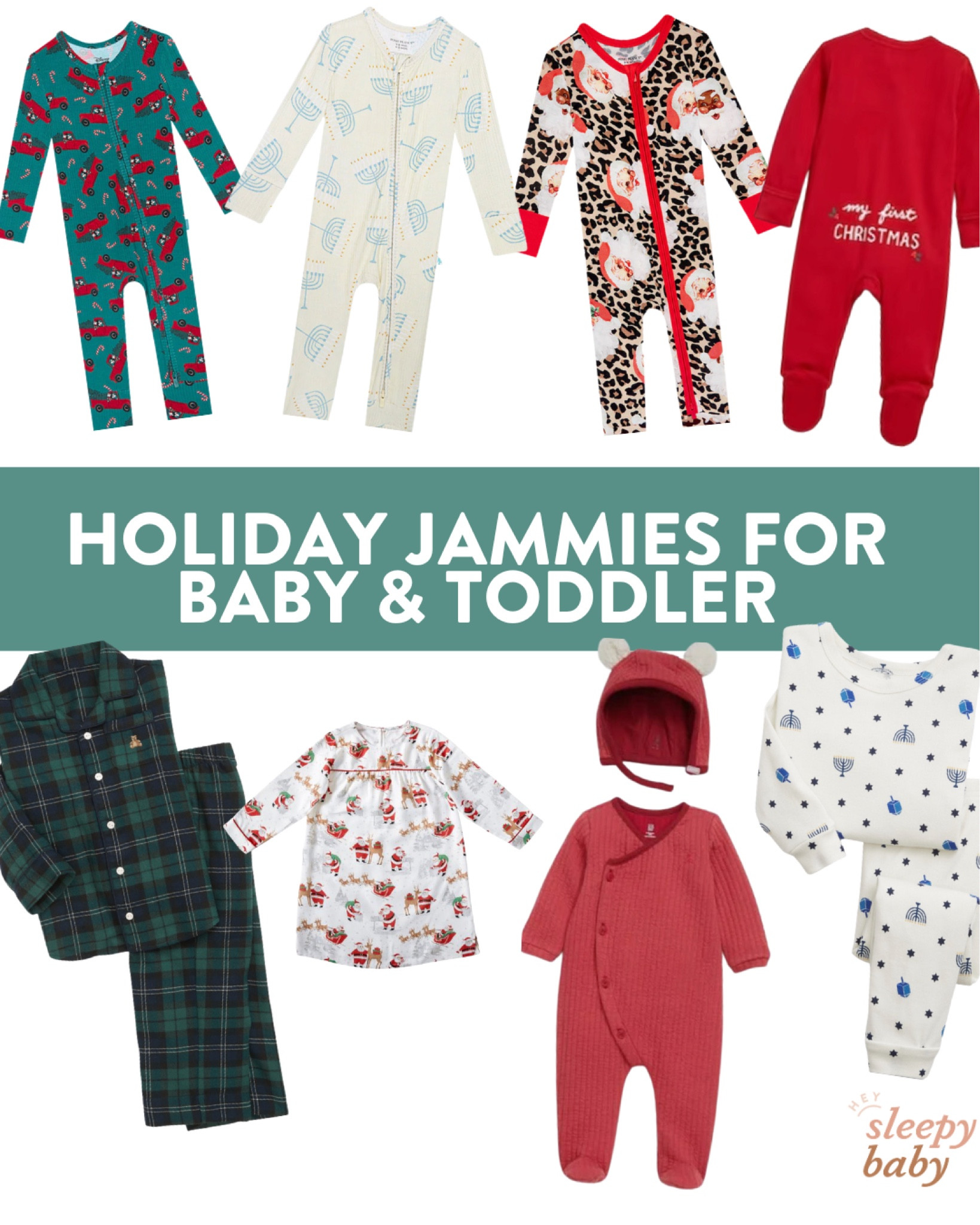 My favorite holiday Jammie’s for baby & toddler #holidays #pajamas #pjs #holidaypajamas 

#LTKbaby #LTKHoliday #LTKkids