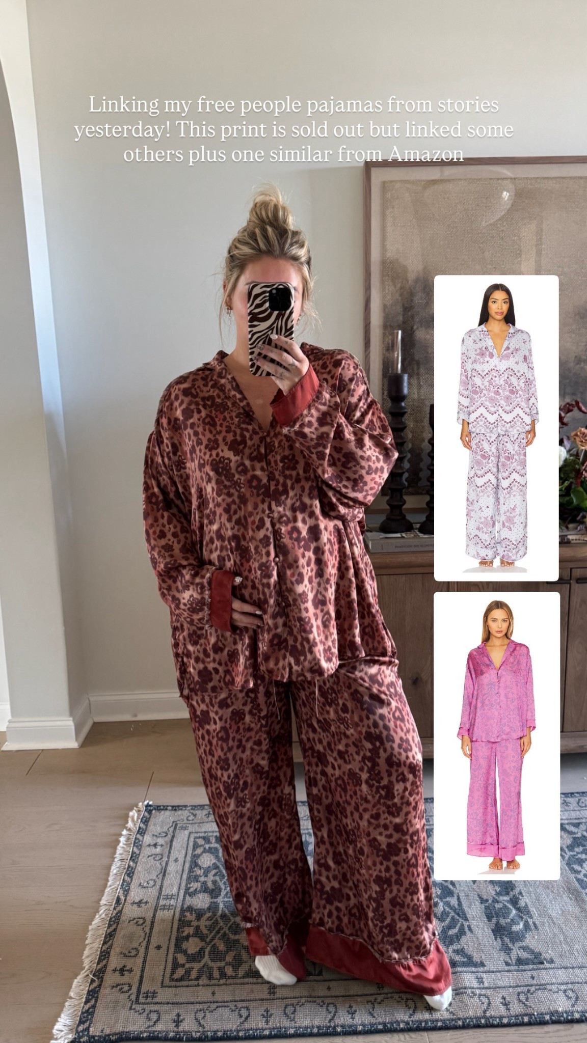 Free people pajamas☁️ A bunch of retailers sell this style and Amazon has a similar one a little less $. They run large if in between 

#LTKootd