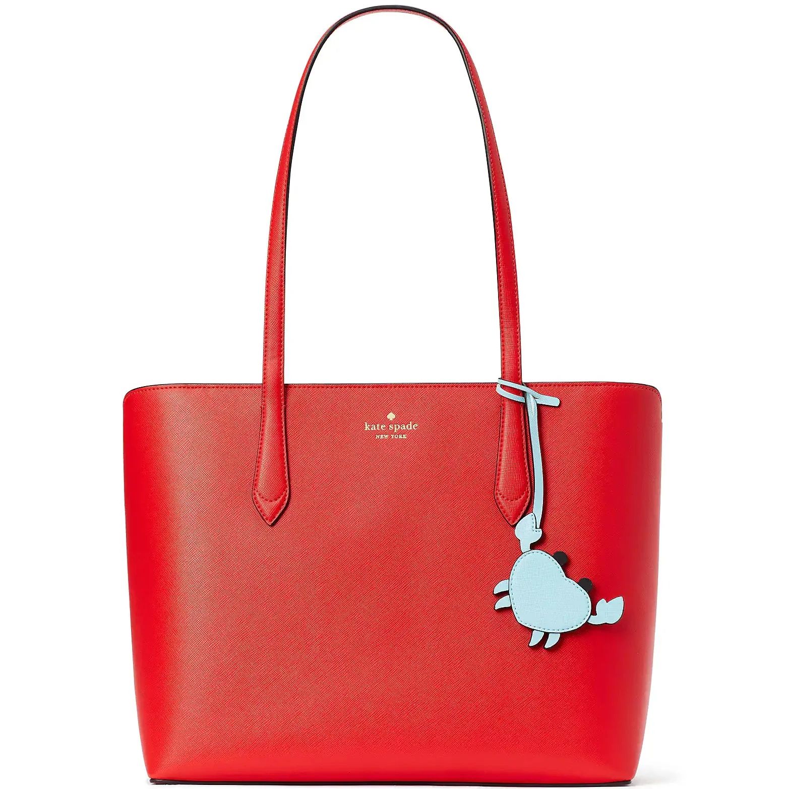 Kate Spade New York Women's Saffiano PVC Marlee Top Zip Tote Handbag (Heirloom Tomato) | Walmart (US)