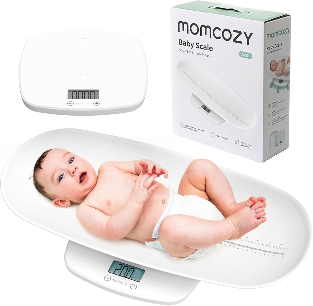 Momcozy Baby Scale, Multi-Function Scale for Body Weight&Height Measurement, Large Capacity for T... | Amazon (US)
