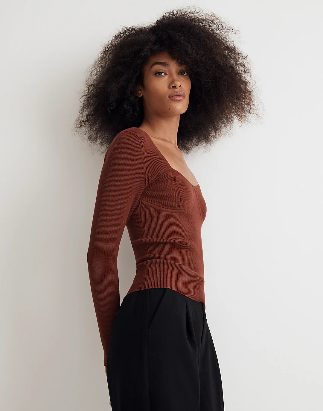 The Signature Knit  Sweater Top | Madewell