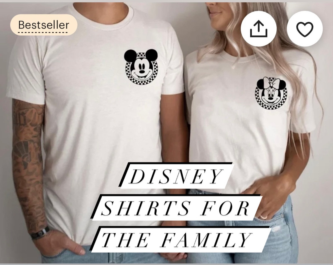 Disney family shirts. Disney vacation. Mickey and Minnie Mouse. Disney 2023. For the family. 

#LTKfamily #LTKtravel #LTKkids