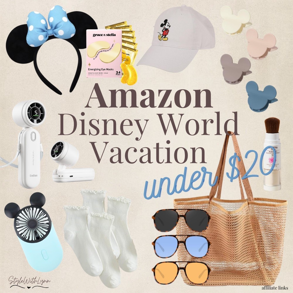Amazon finds under $20 for your next Disney World or Disneyland vacation.

#amazonfinds
#disneyworldplanningguide
#vacationessentials

#LTKTravel #LTKmomlife