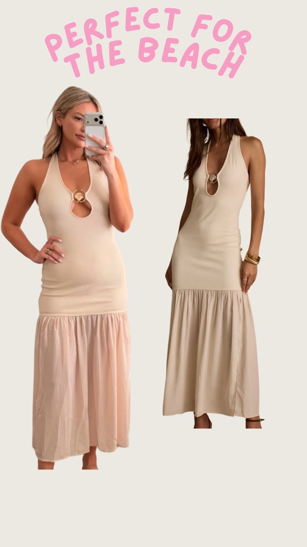 This dress is stunning and is begging for a beach trip! @12th Tribe 

#LTKSeasonal #LTKTravel