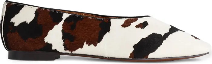 Mylie Calf Hair Ballet Flat (Women) | Nordstrom