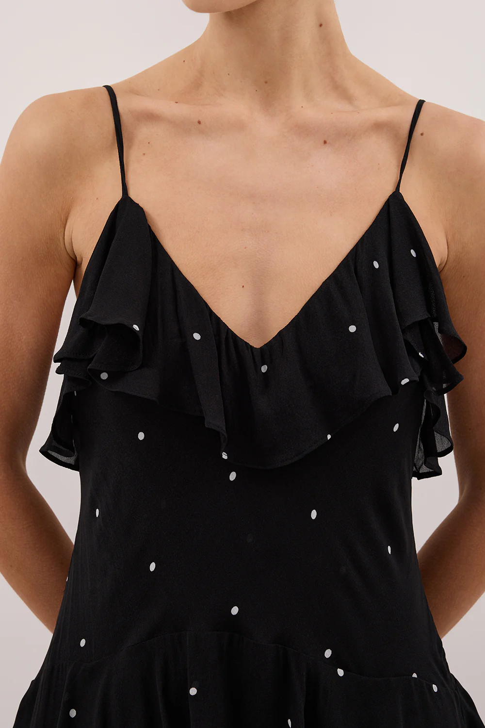 MELROSE BLACK SPOT GGT MAXI DRESS | DISSH