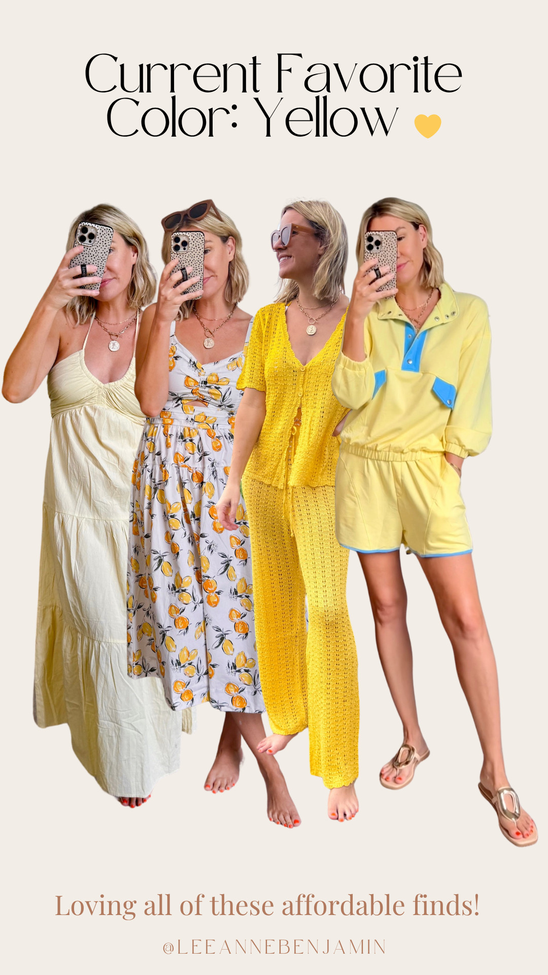 Leaning into my current obsession with yellow! The cutest new affordable fashion finds for summer! 

#LTKFindsUnder50 #LTKShoeCrush #LTKPetite