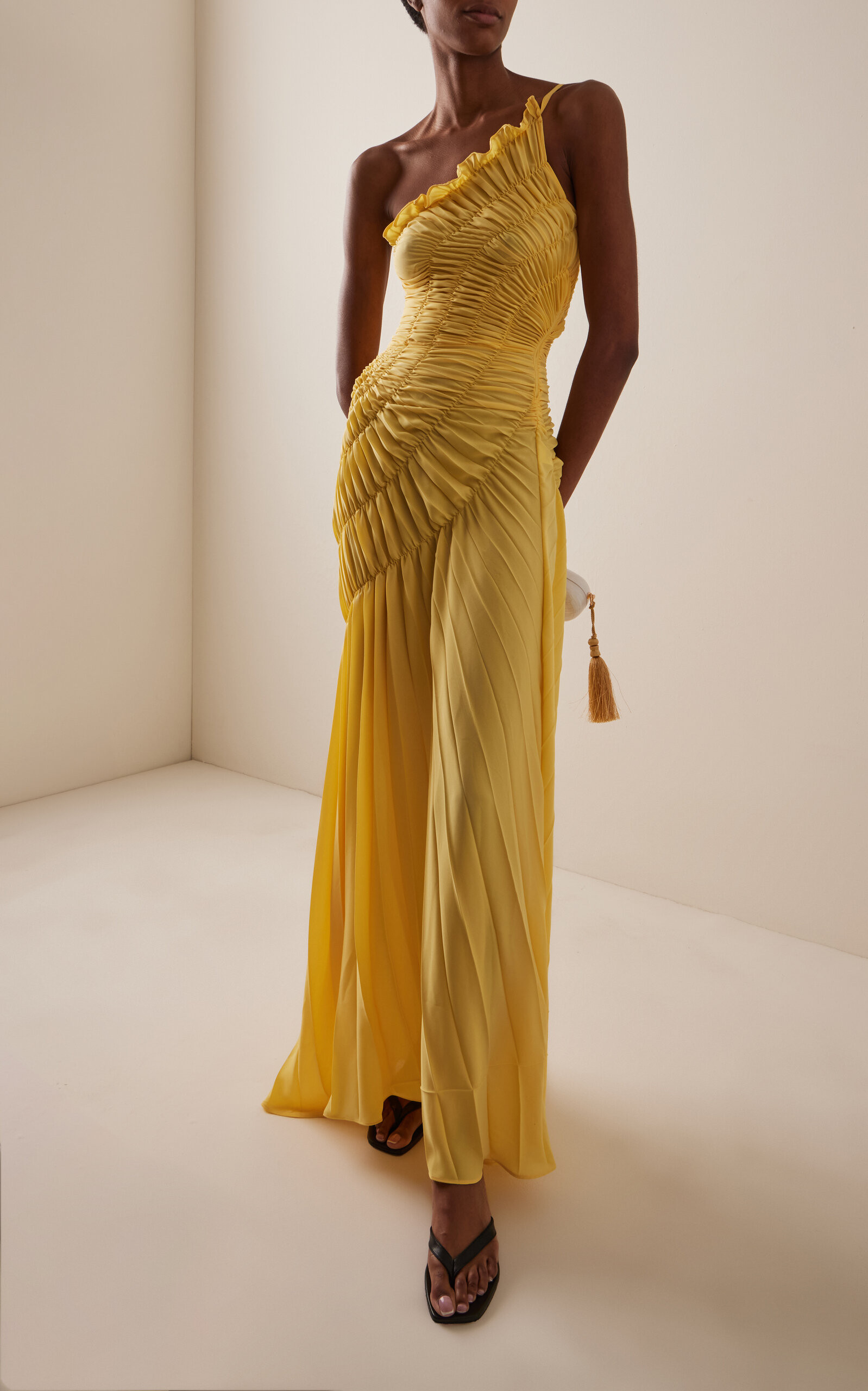 Eden Georgette Maxi Dress | Moda Operandi (Global)