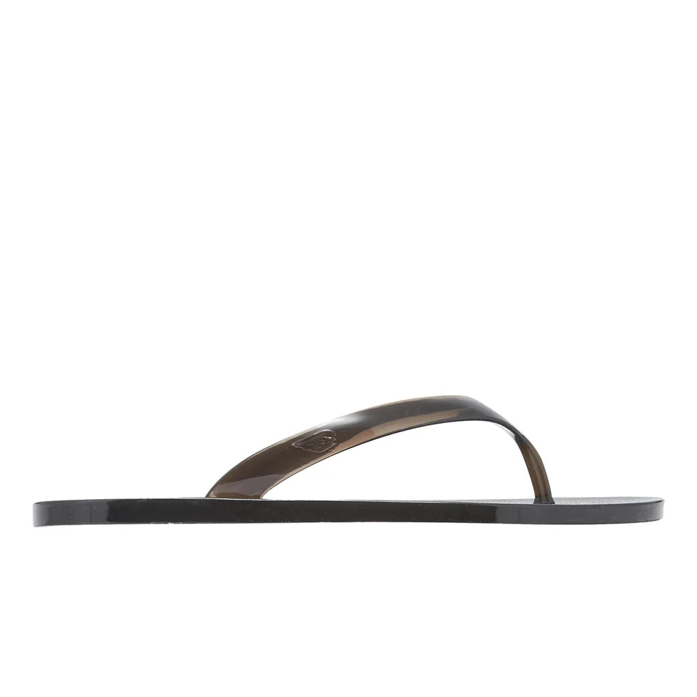 Jelly Flip Flop Black | Ancient Greek Sandals