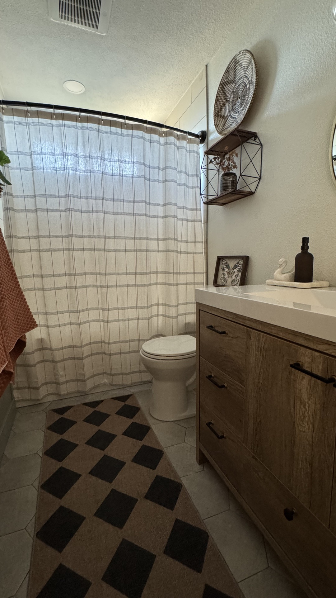 Sometimes all a bathroom needs is one simple update. 🤍

I swapped in this new shower curtain, and it completely transformed the space. It’s amazing how one affordable change can make your bathroom feel fresh, bright, and cozy.
What’s one small update you’ve made that made a big difference in your home?

✨ Save this for bathroom inspiration. 🛁 Link in bio to shop my favorites. #BathroomRefresh #BathroomDecor #CozyHome #HomeDecorOnABudget #BathroomInspo #BudgetDecor #HomeStyling #AmazonHomeFinds #HomeInspiration

#LTKHome #LTKmomlife #LTKdayinmylife