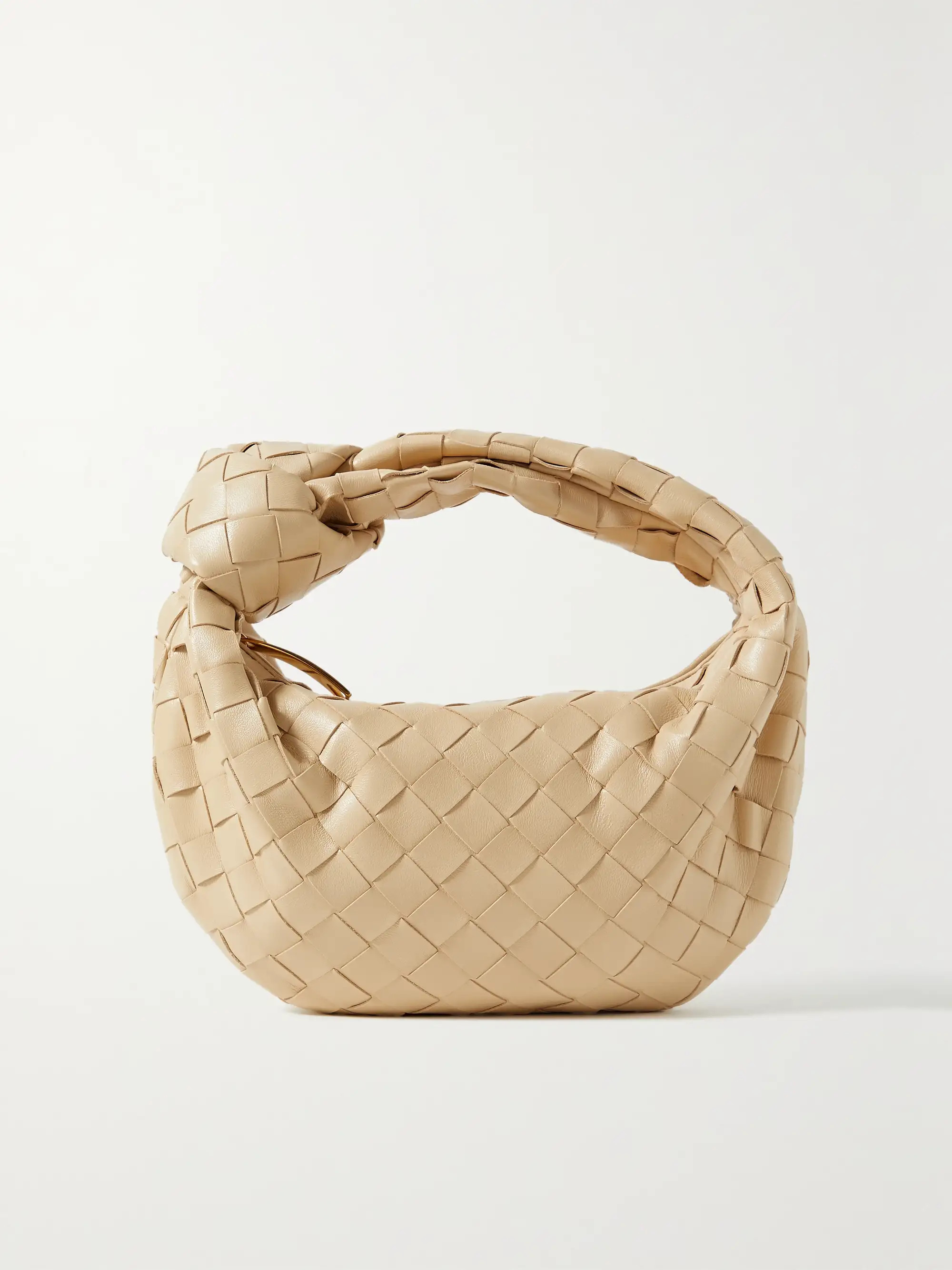 Jodie mini knotted intrecciato leather tote | NET-A-PORTER (UK & EU)