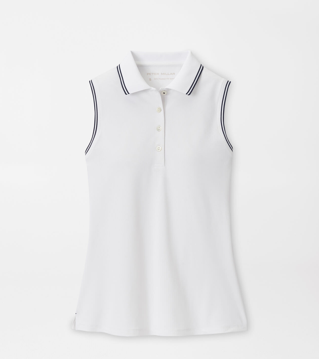 Canterbury Tipped Sport Mesh Sleeveless Polo | Peter Millar