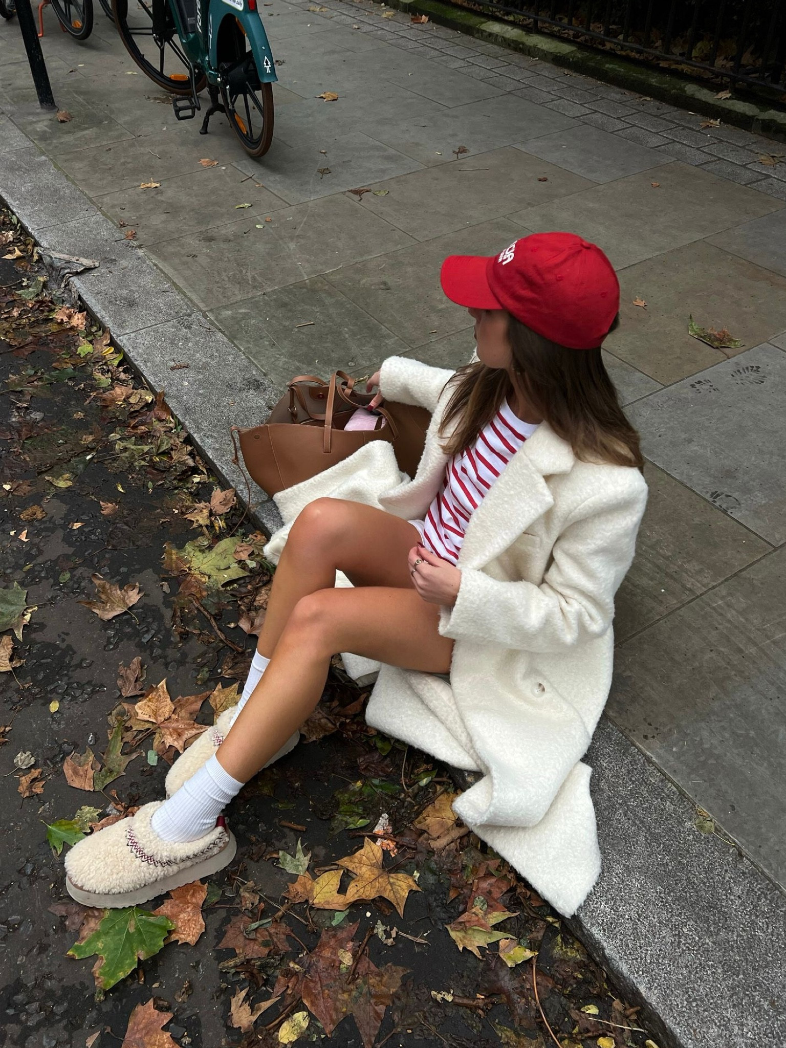 Adanola, Na-kd, Uggs, Polene, Cos, Free people, H&m, Demellier, Adanola sport, transitional style, transitional outfit, autumn outfit, autumn fashion, cream coat, borg coat, striped top, baseball cap, ugg tasman, autumn outfit ideas, style inspiration 

#LTKSeasonal #LTKeurope #LTKstyletip