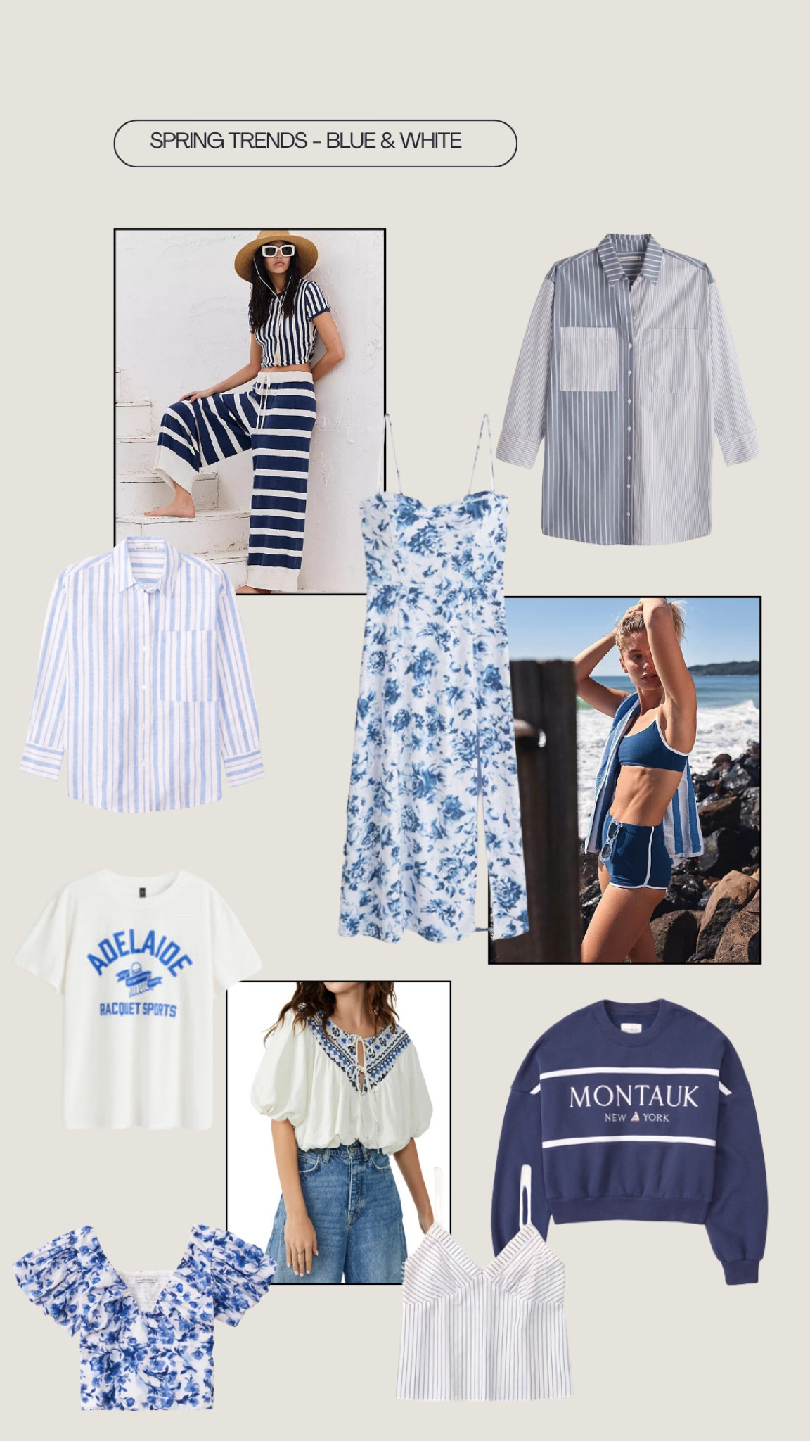 Spring Style Trend - Blue & White Color Combo! 💙🤍💙

#LTKSeasonal #LTKFind #LTKstyletip