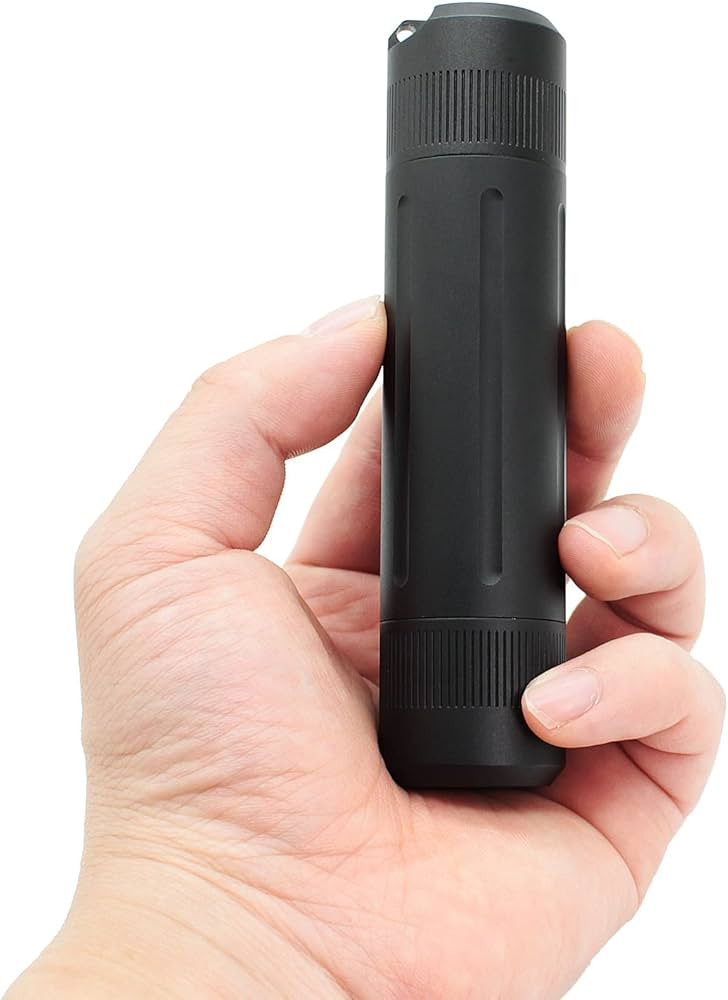 Aluminium Alloy Air-Tight EDC Accessory Case, Pill Fob Capsule Keychain, Long Waterproof Match Ca... | Amazon (US)