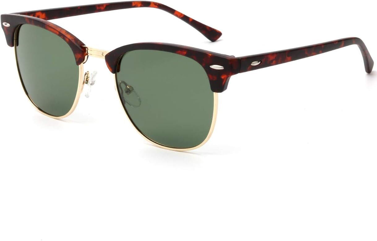 KALIYADI Polarized Sunglasses for Men and Women Semi-Rimless Frame Driving Sun glasses UV Blockin... | Amazon (US)