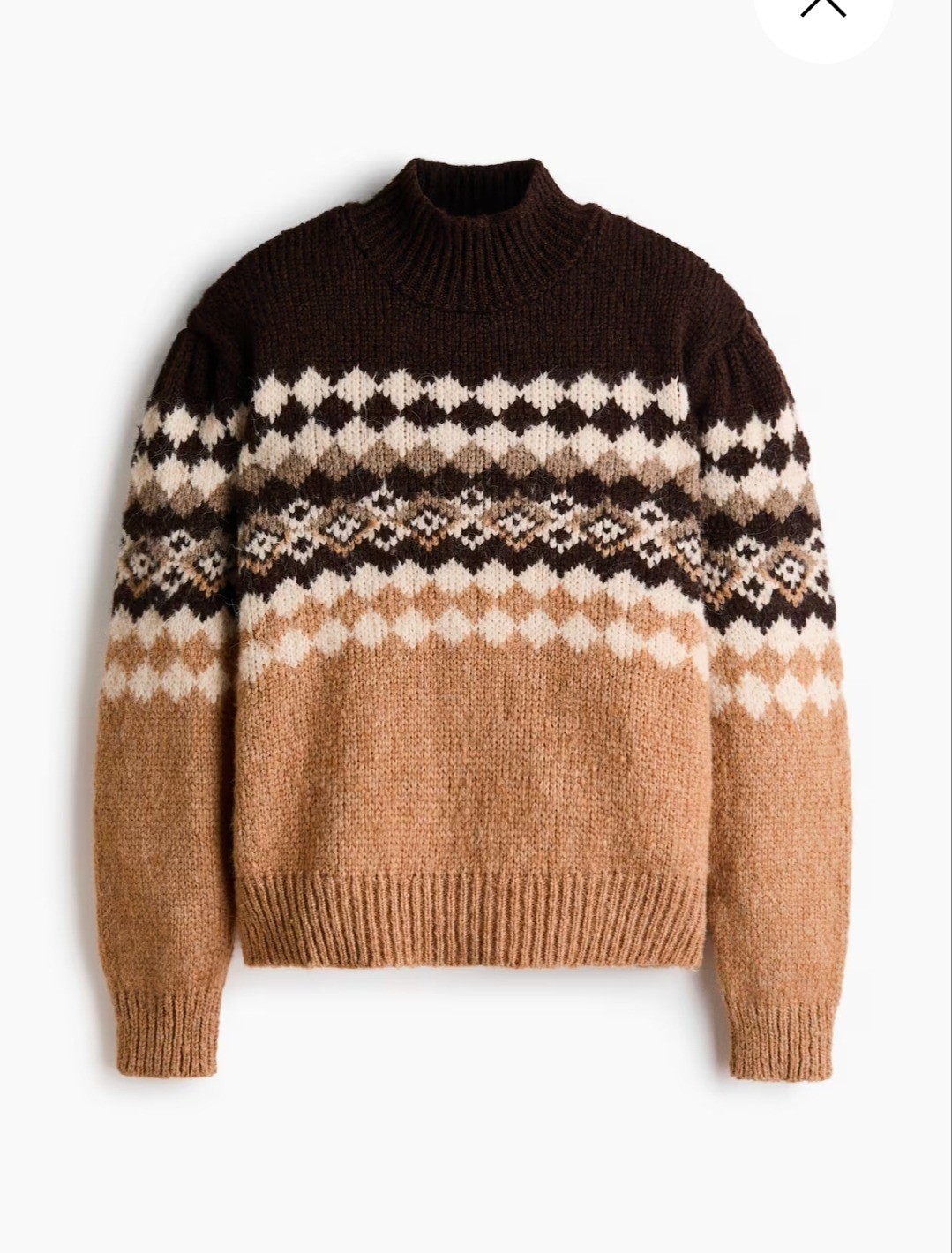 Cosy fairisle knit in brown tones..

#LTKuk #LTKwinter #LTKstyletip