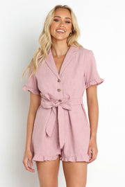 Arlo Romper - Pink | Petal & Pup (US)