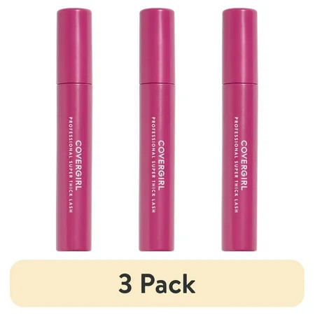 (3 pack) COVERGIRL Professional Super Thick Lash Mascara, 210 Black Brown, 0.3 oz | Walmart (US)