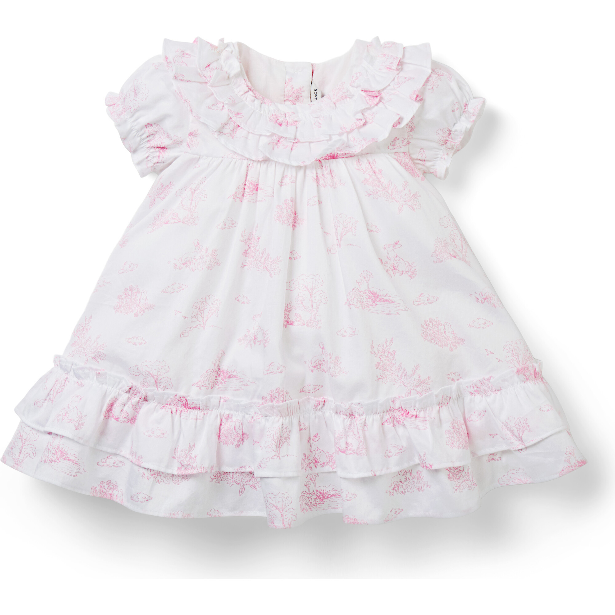The Bunny Toile Baby Dress | Maisonette