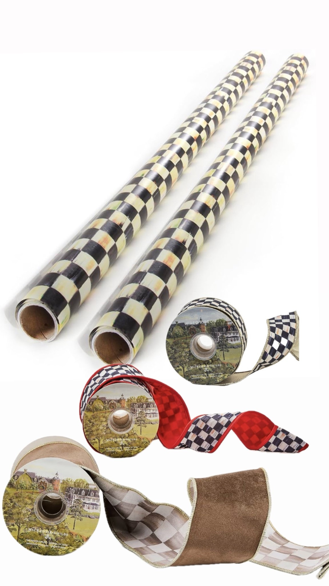 Makenzie-Childs wrapping paper and ribbon😍

#LTKSeasonal #LTKHoliday #LTKGiftGuide