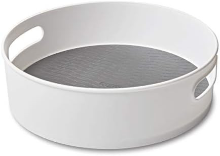 Copco Non-Skid Storage Turntable, 12-Inch, Gray | Amazon (US)