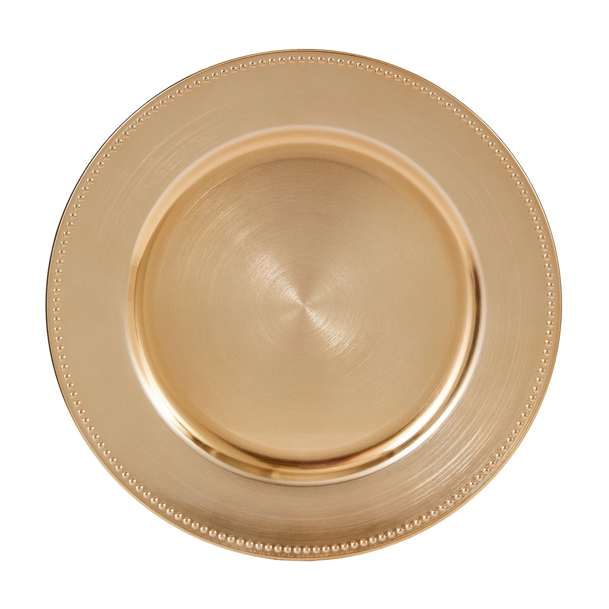 Fraiche Gold Charger Plates 4-Pack | Walmart (CA)