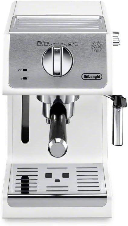 De'Longhi ECP3220W 15 Bar Espresso Machine with Advanced Cappuccino System White | Amazon (US)