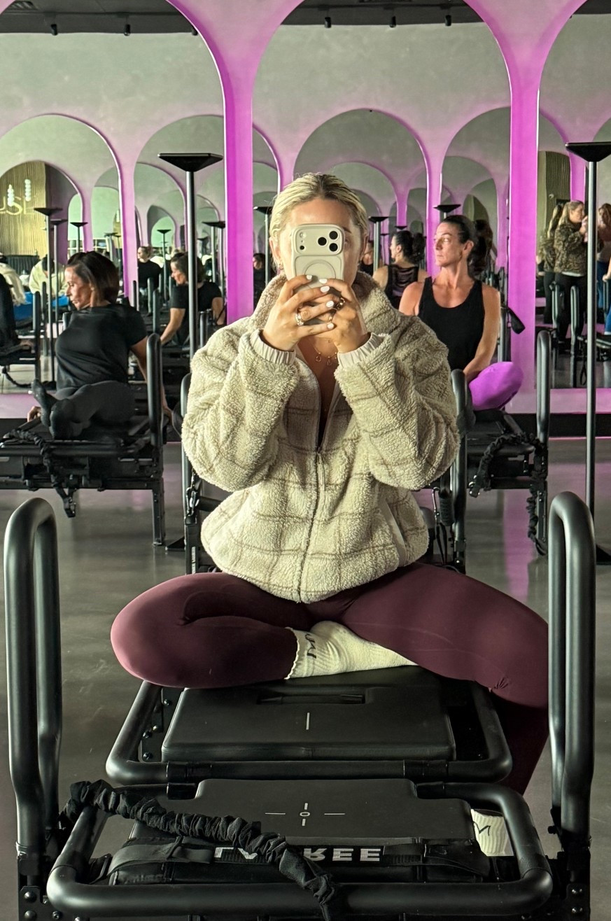 Cozy lagree fit ✨�yoga

#LTKActive #LTKfitnessgoals #LTKootd