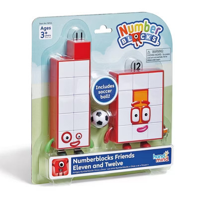 Hand2Mind Numberblocks Friends Eleven and Twelve Figure Pack | Target