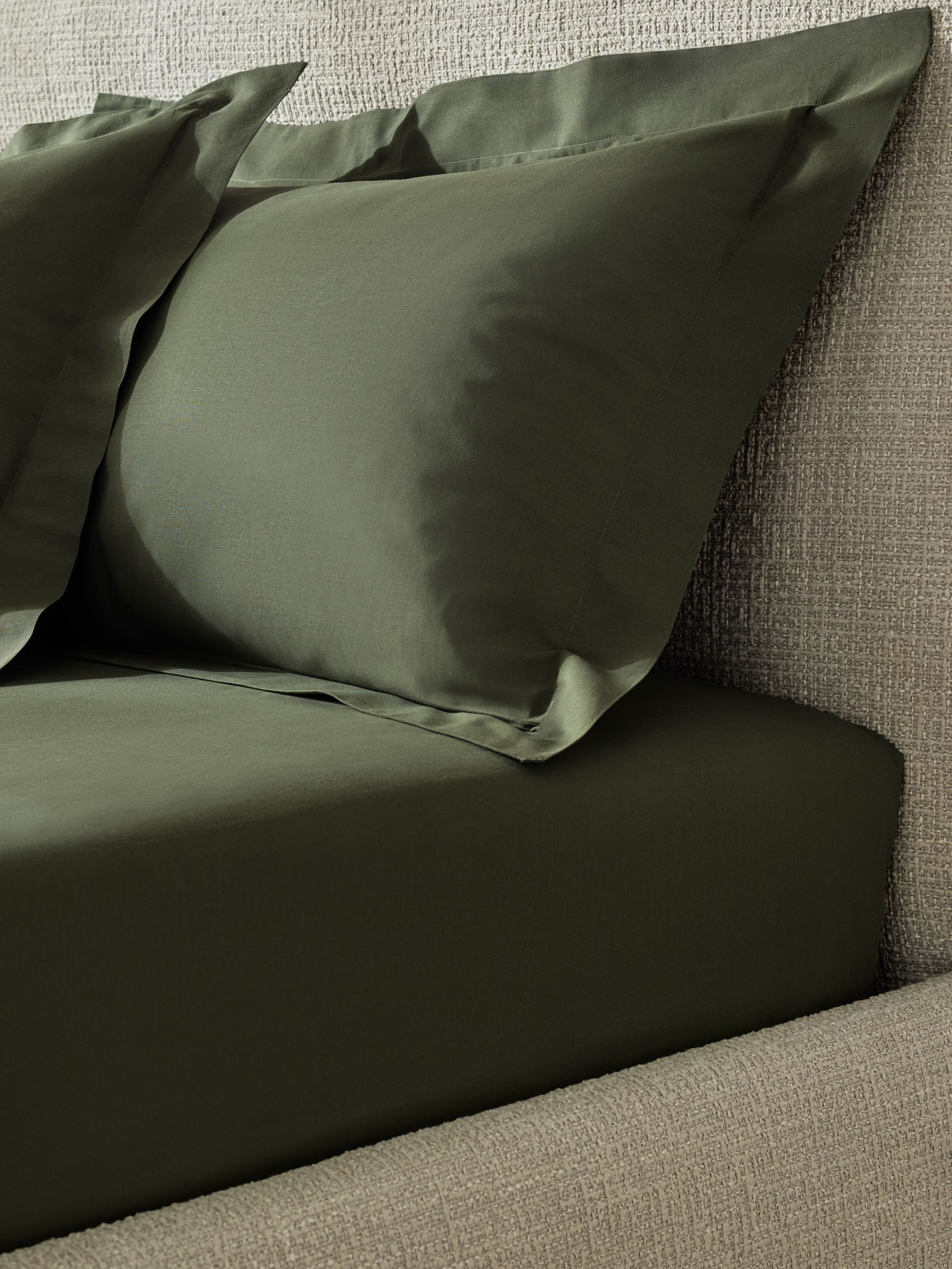 next Dark Green 100% Cotton Deep Fitted Sheet | Next US
