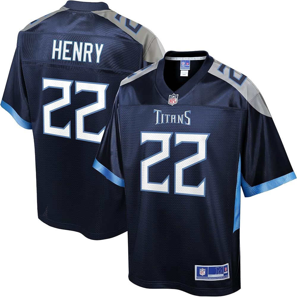NFL PRO LINE Men's Derrick Henry Navy Tennessee Titans Team Jersey | Amazon (US)
