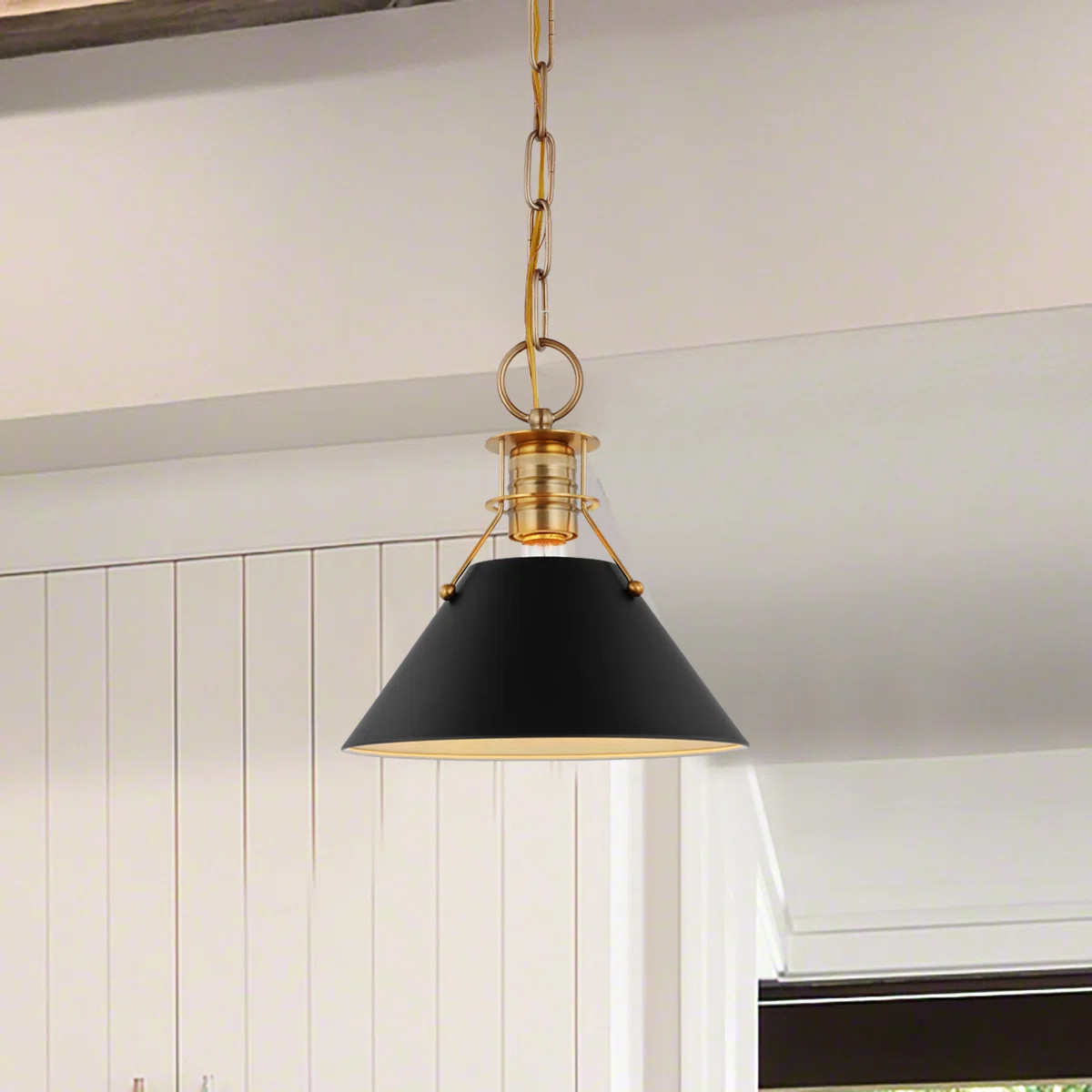 Rodarte 1-Light Dimmable Cone Pendant | Wayfair North America