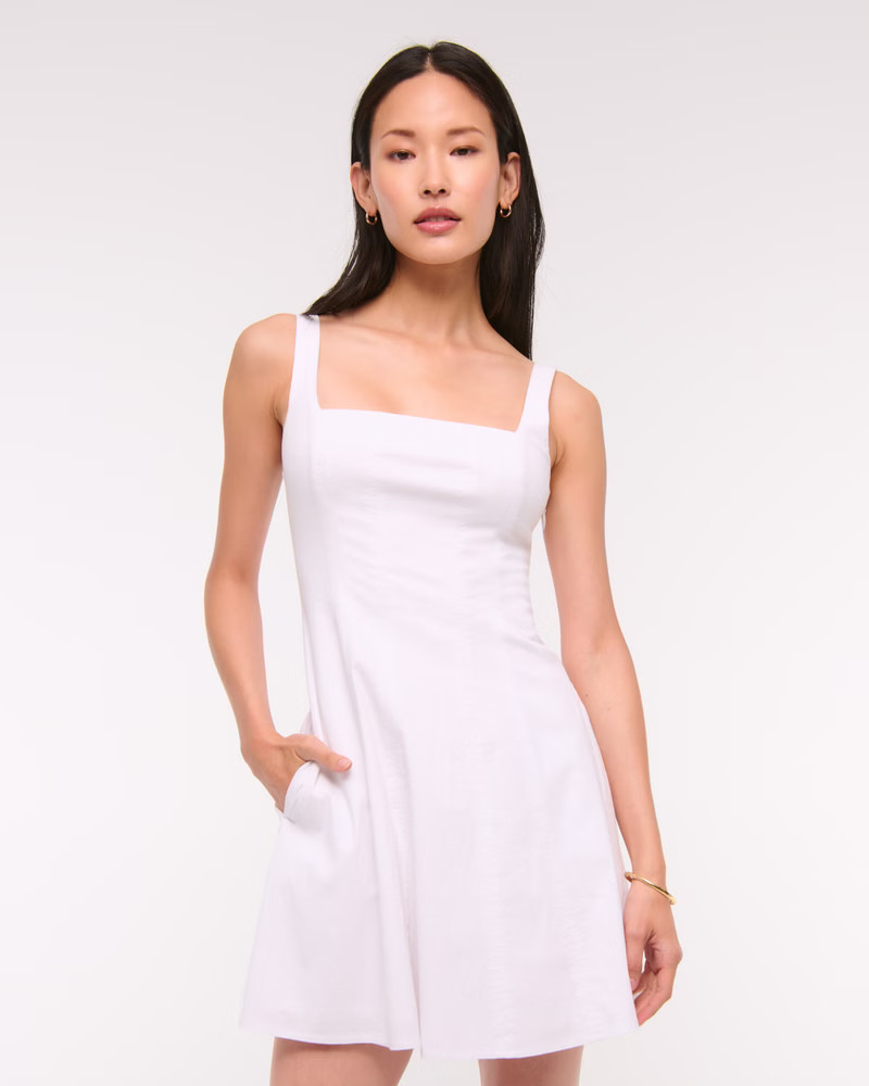 Women's The A&F Mila Stretch Mini Dress | Women's Dresses & Jumpsuits | Abercrombie.com | Abercrombie & Fitch (US)