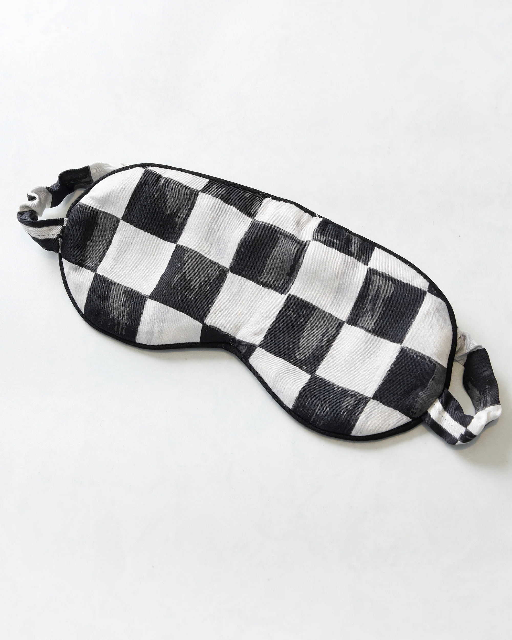 Courtly Check Bagheera - Eco Satin Eye Mask - Floral | Printfresh