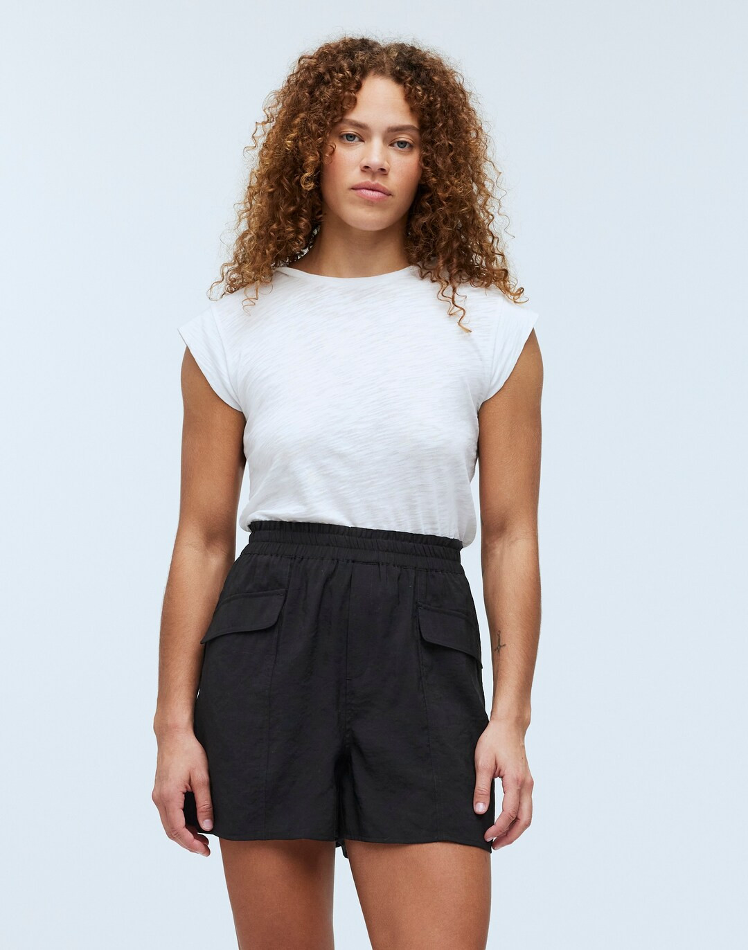 Pull-On Cargo Shorts in Softdrape | Madewell
