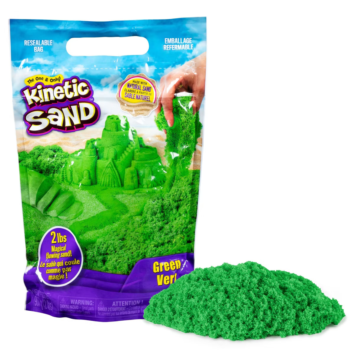 Kinetic Sand 2lb Green Play Sand | Target