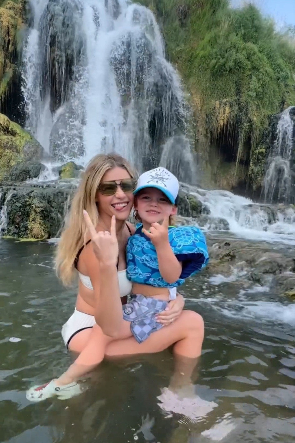 Leo man in front of the waterfall! I linked my swim, his floaties, and my sunglasses! 

swim kids l travel l bikini 

#LTKKids #LTKTravel #LTKSwim