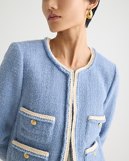 Frances lady jacket in maritime tweed | J. Crew US