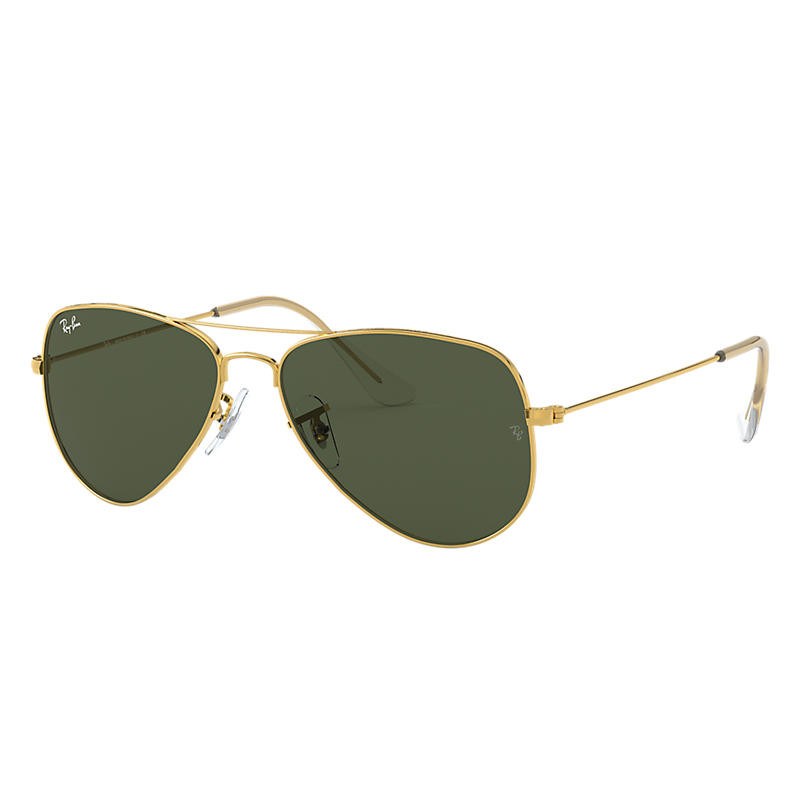 Ray-Ban Aviator Classic Gold, Green Lenses - RB3044 | Ray-Ban (US)