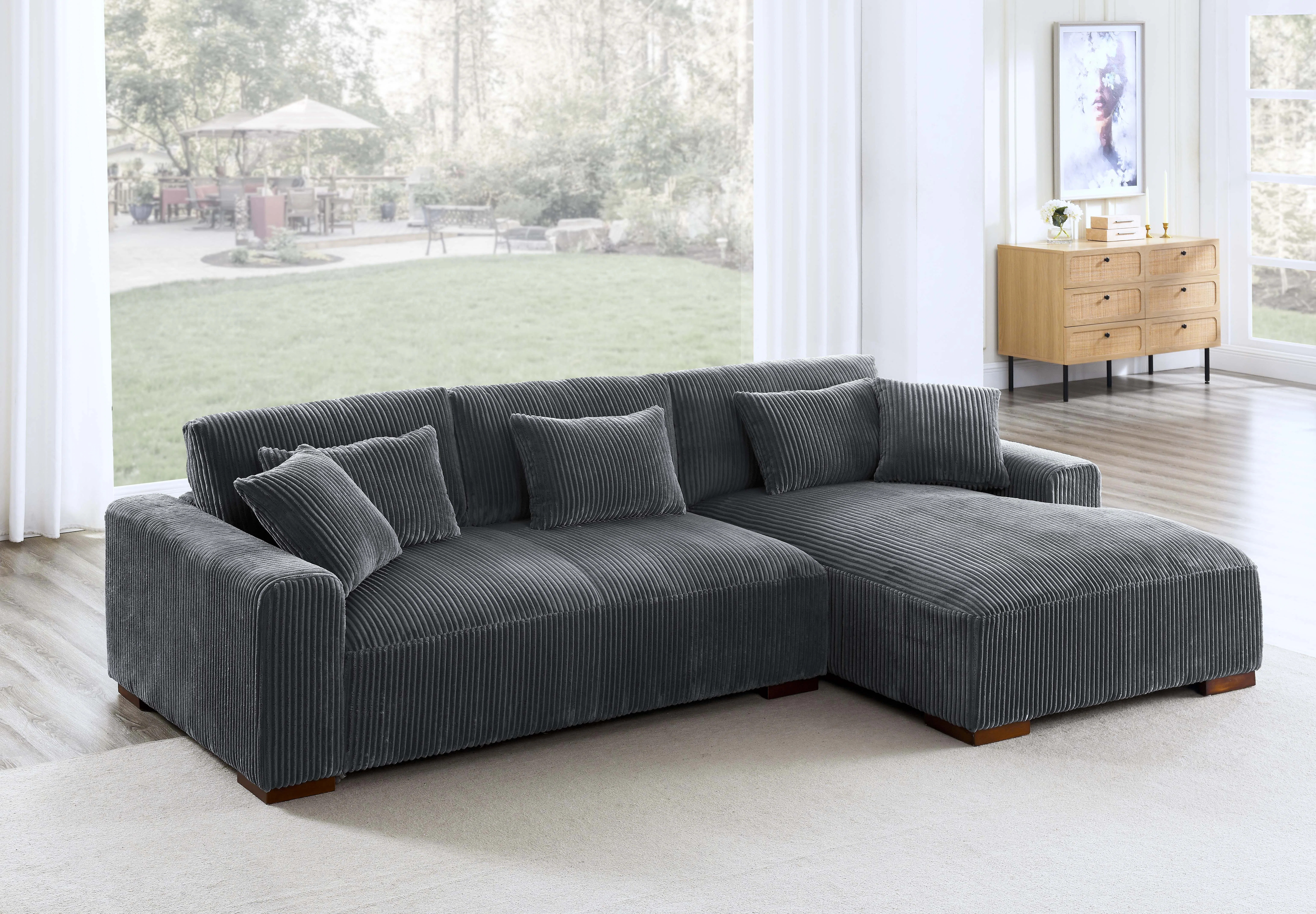 Asyiah 2 - Piece Upholstered Sectional | Wayfair North America