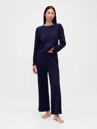 Waffle Wide-Leg PJ Pants | Gap (US)