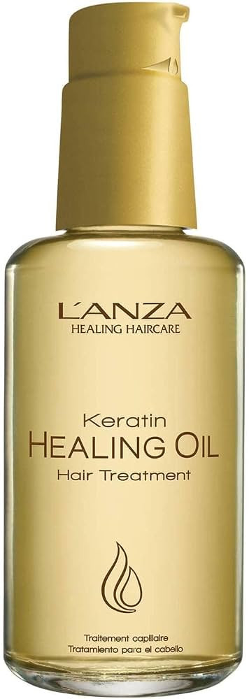 L'ANZA Keratin Healing Oil Hair Treatment, Hair Oil Revives & Nourishes Dry Damaged Hair & Scalp,... | Amazon (US)
