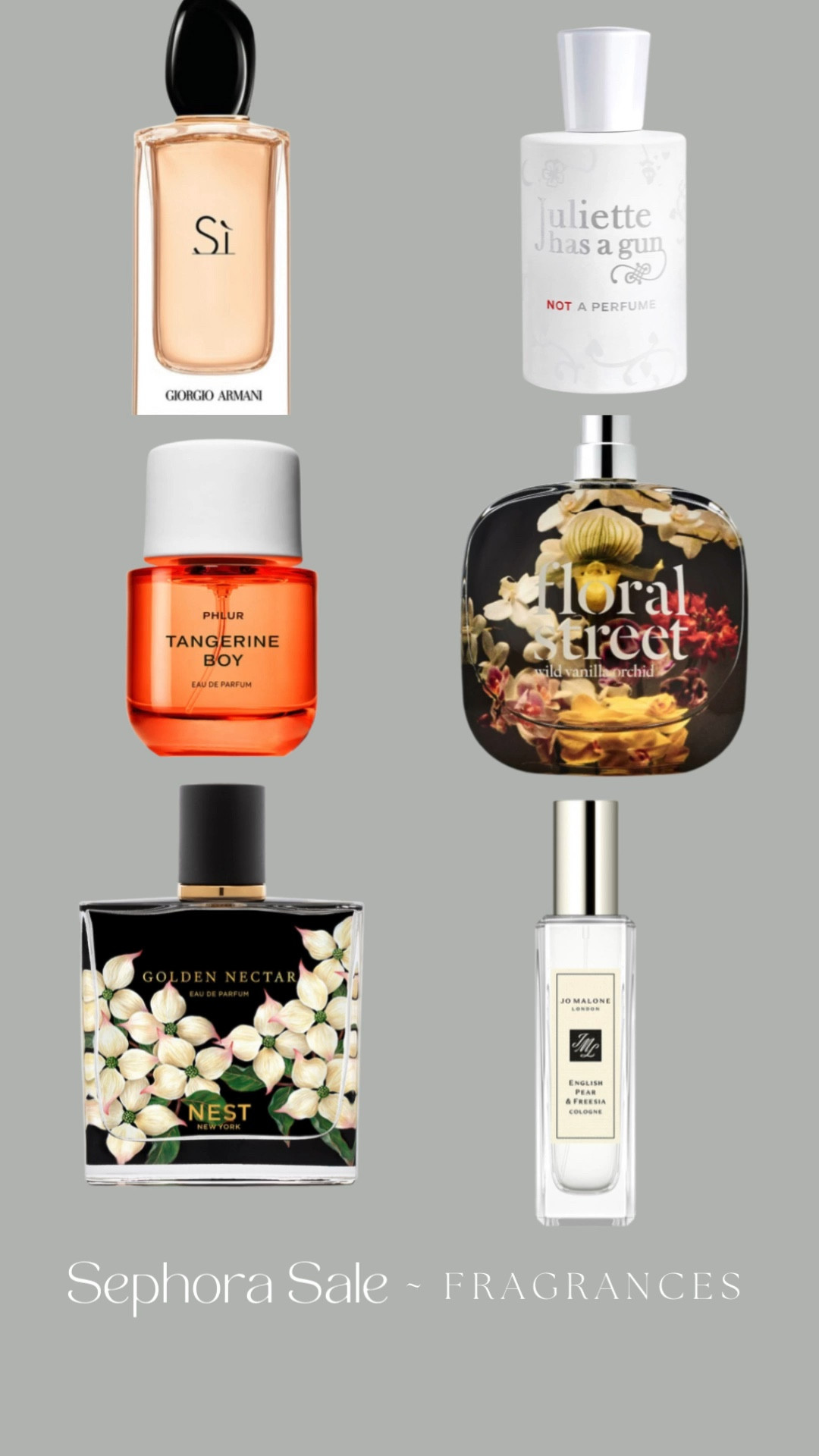 So I’m FINALLY getting to posting my Sephora Sale picks…. I know. I know. 😬
But there’s one more day and here are my FRAGRANCE PICKS. 
•
•
•
•
•
•
#sephorasale #darkskin #fragrances #vibrouge #perfume #nestfragrances #phlur #georgioarmani #jomalone  

#LTKbeauty #LTKfindsunder100 #LTKsalealert