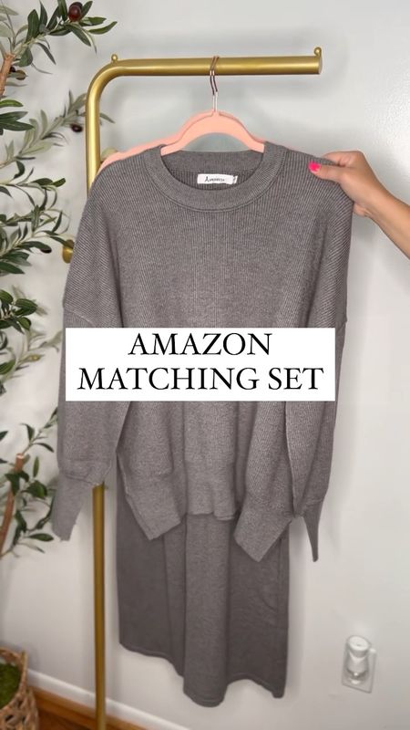 Amazon Matching set fits true to size, fall outfit 

#LTKSeasonal #LTKitbag #LTKshoecrush