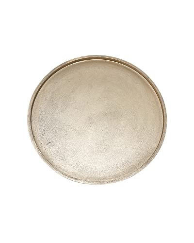 DN DECONATION Gold Tray, 14.76“ Decorative Trays for Coffee Table, Farmhouse Tray, Round Wooden Trays for Living Room Decor | Amazon (US)