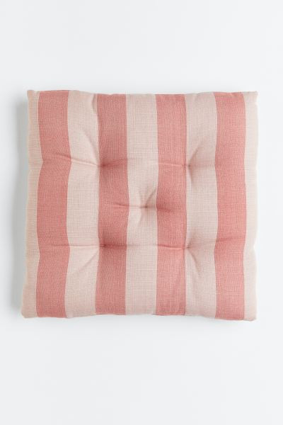 Striped Cotton Seat Cushion | H&M (US + CA)
