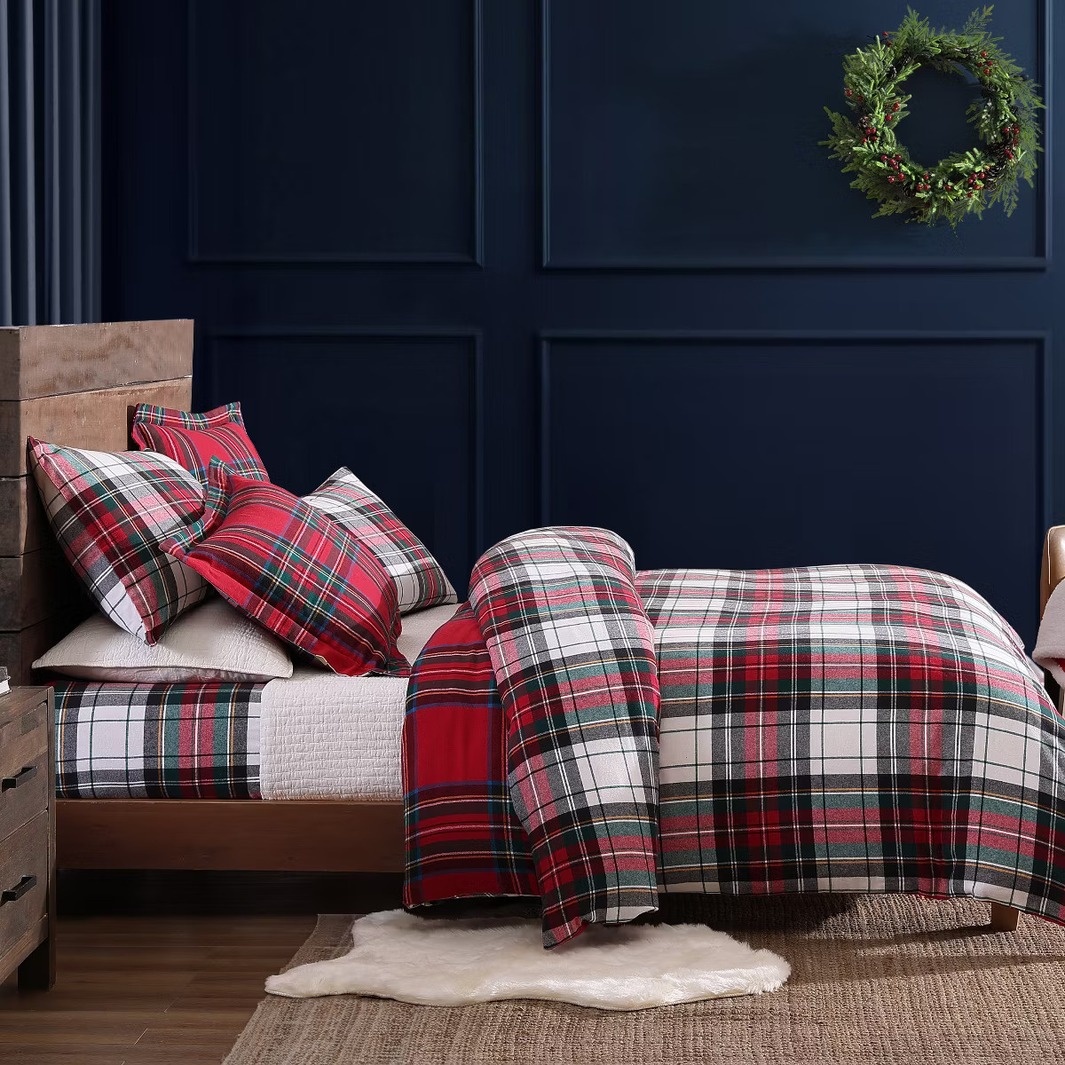 Spencer Plaid Flannel Comforter Set - Levtex Home | Target