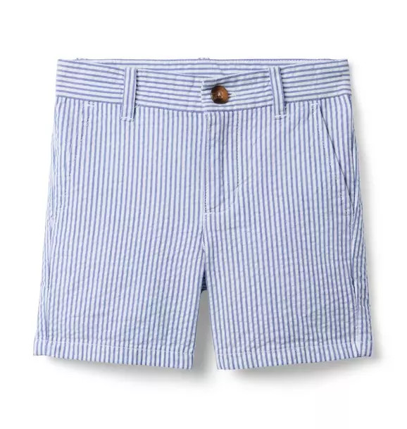 Striped Seersucker Short | Janie and Jack