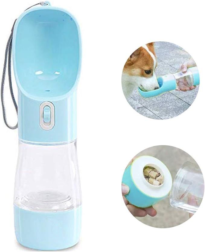 MAOCG Dog Water Bottle for Walking, Multifunctional and Portable Dog Travel Water Dispenser with ... | Amazon (US)